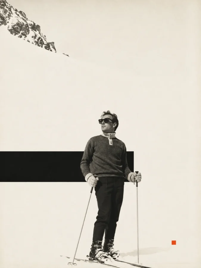 FRANZ Editorial-Artwork „Sölden 1986“ – SÖLDEN. 1.368 M.
