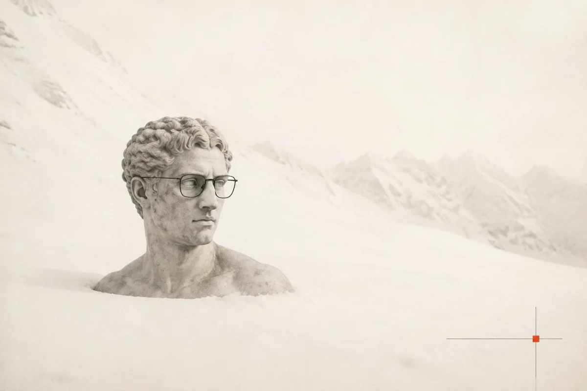 FRANZ Editorial-Artwork „Impossible Bust“ – OPTICS, DIFFERENTLY.